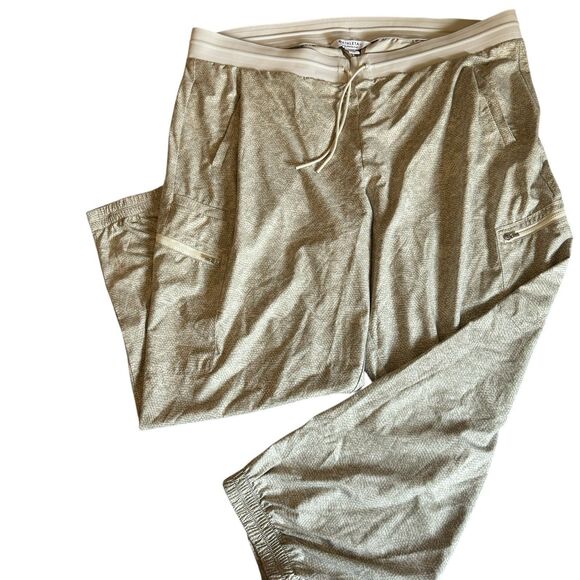 Athleta Venture Printed Pant Plus Size 22 Viper Gray Jogger Cargo Athleisure - Picture 3 of 8